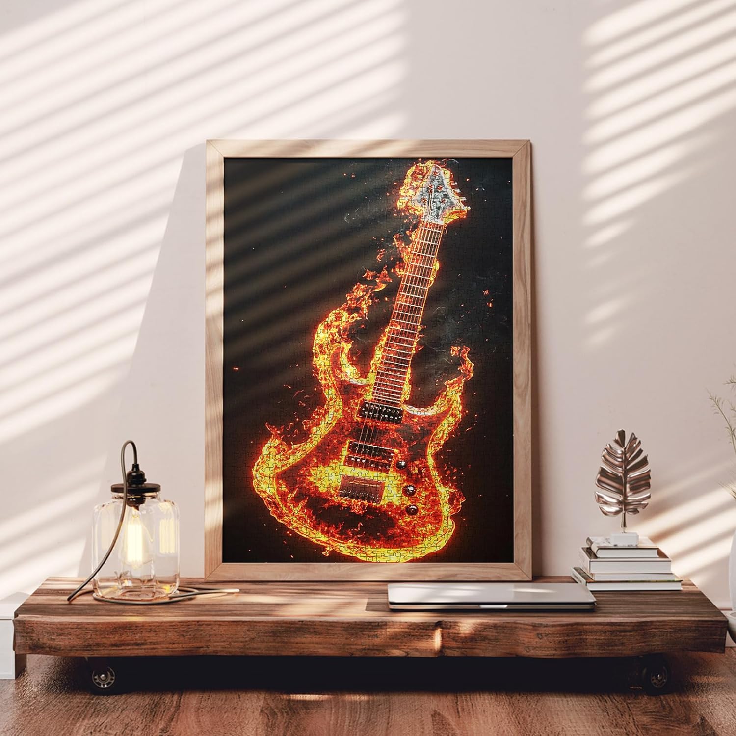 Rock and Roll Jigsaw Rumble: 1000-piece Electric Guitar Puzzle Rock and Roll Jigsaw Rumble: 1000-piece Electric Guitar Puzzle - Image 2