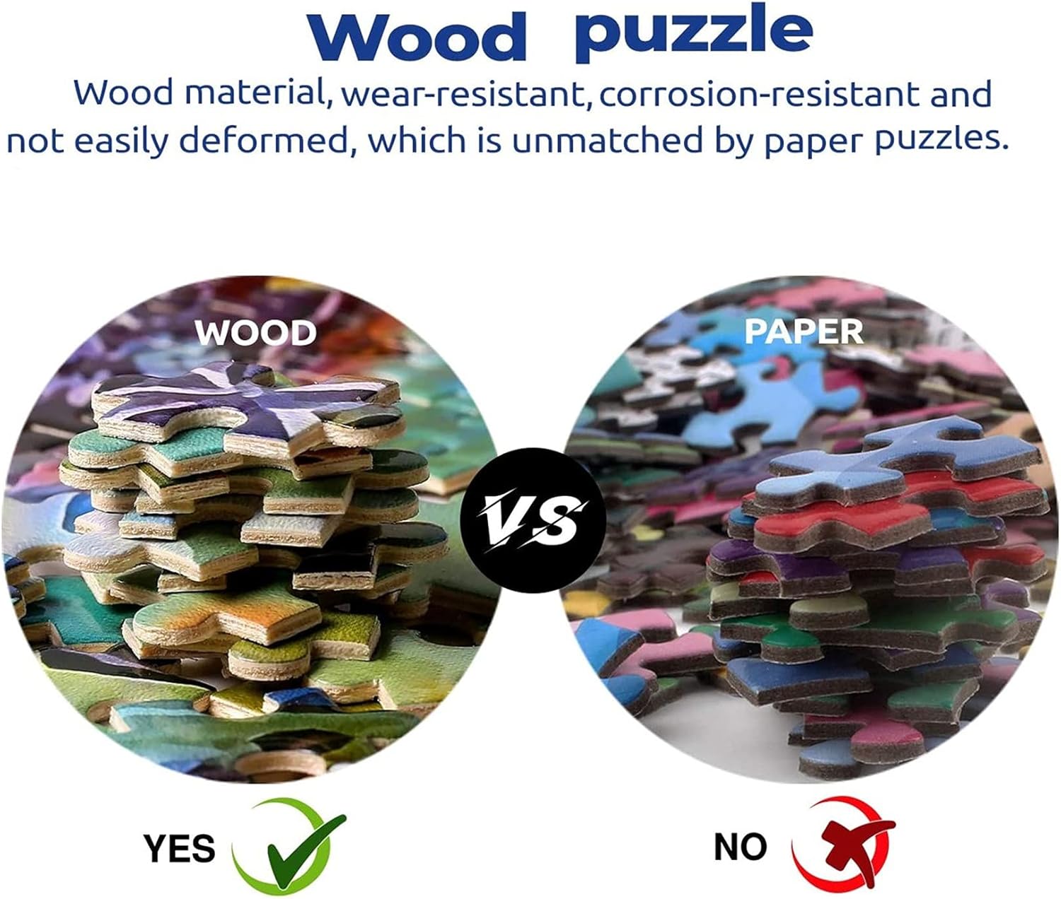 Vibrant Wooden Guitar Tree Landscape Puzzle & Wall Art Vibrant Wooden Guitar Tree Landscape Puzzle & Wall Art - Image 3