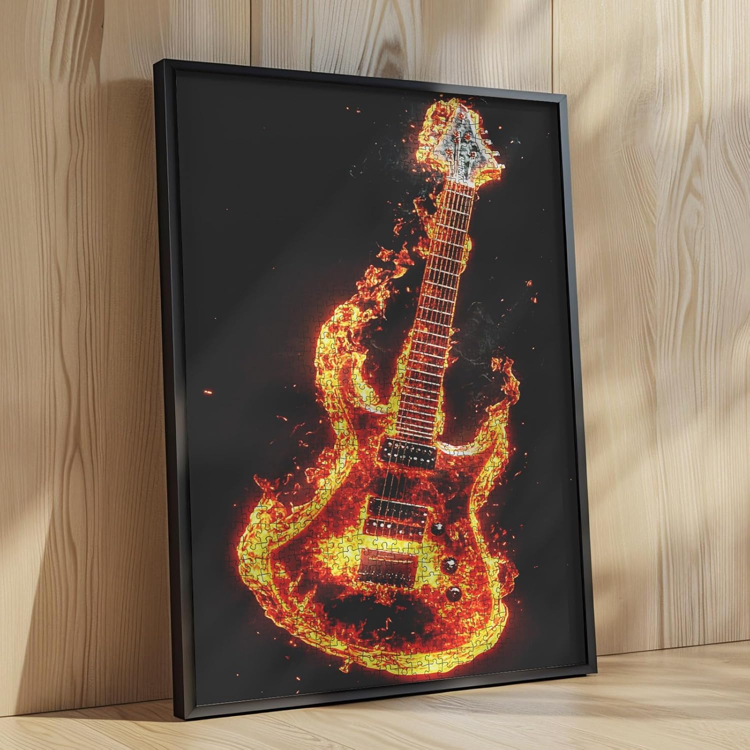 Rock and Roll Jigsaw Rumble: 1000-piece Electric Guitar Puzzle Rock and Roll Jigsaw Rumble: 1000-piece Electric Guitar Puzzle - Image 3